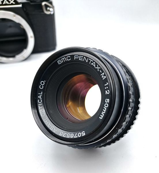 Pentax MV + SMC Pentax-M 1:2 50mm 3145632_5076536 фото