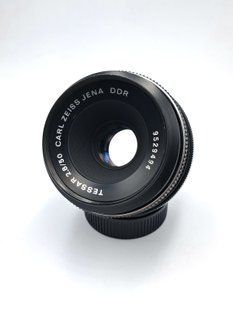 Carl Zeiss Jena DDR Tessar 2,8/50 black 9529494 фото