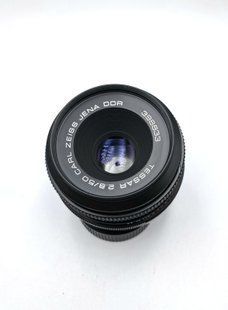 Carl Zeiss Jena DDR Tessar 2,8/50 black