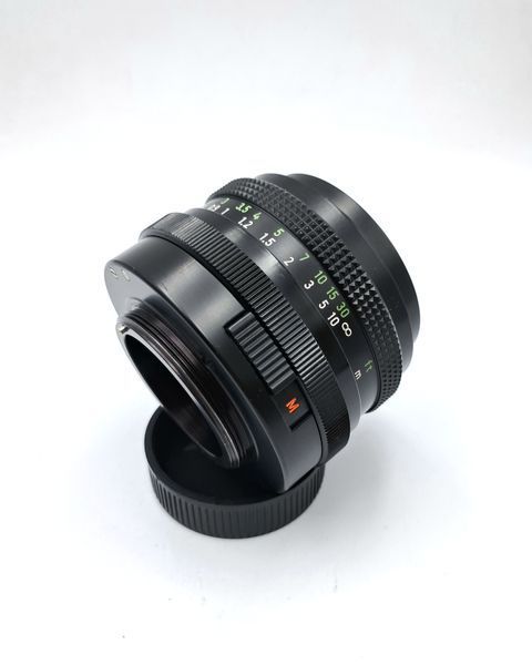 Carl Zeiss Jena DDR Tessar 2,8/50 black