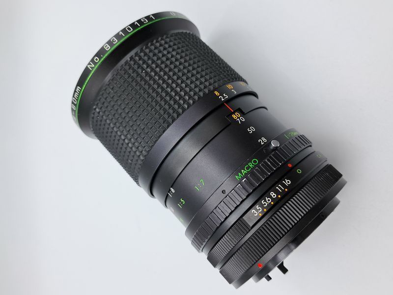 Hanimex MC zoom 28-80/3,5-4,5 macro Canon FD