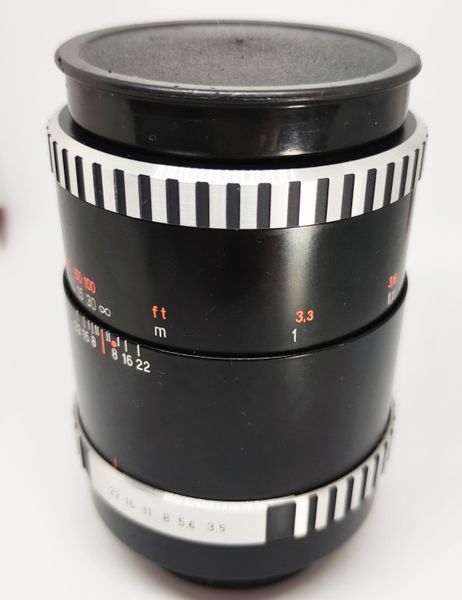 Carl Zeiss Jena DDR S 135mm f/3.5 zebra