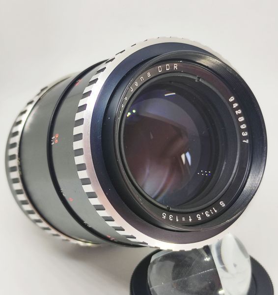 Carl Zeiss Jena DDR S 135mm f/3.5 zebra