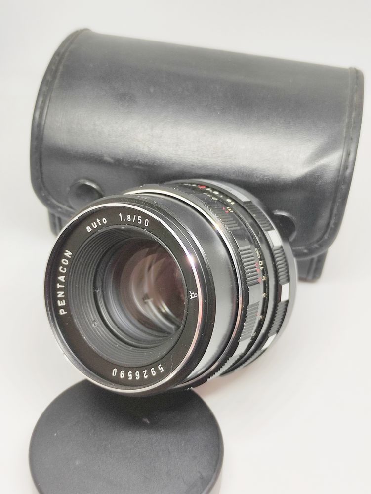 Pentacon auto 50mm F/1.8 зебра різьба М42 5926590 фото